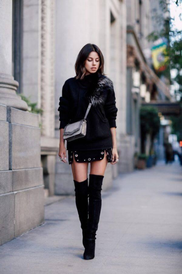 How to Wear Thigh High Boots Without Looking Trashy - BelleTag