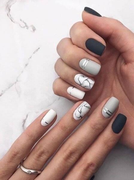 100 Most Beautiful Short Nail Designs For 21 Belletag