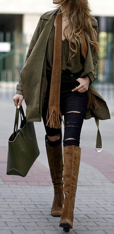 25 Outfits With Brown Boots: Wear Boots The Right Way - BelleTag