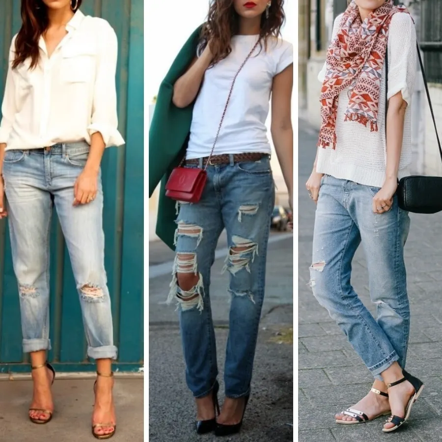 Update more than 155 boyfriend jeans with flat sandals best ...