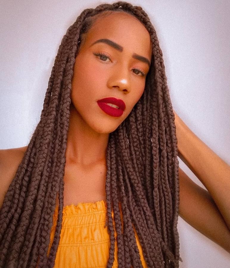 50 Ways To Pull Off The Amazing Box Braids - BelleTag