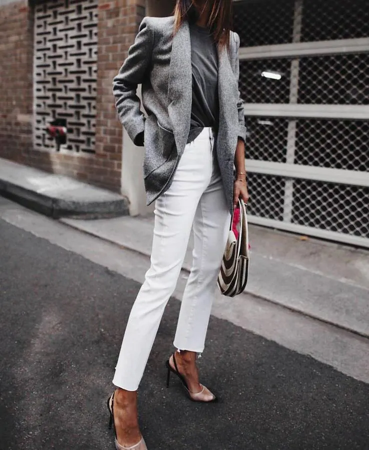 Work Outfits with an Edge: 50 Best Business Looks for 2024 - BelleTag