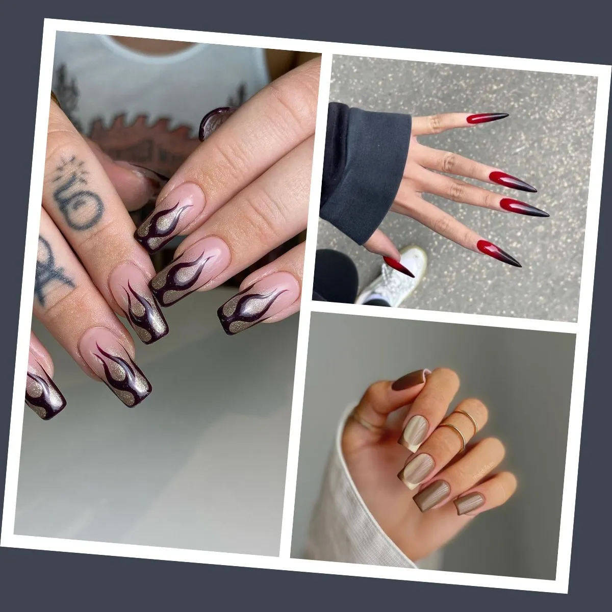 mazotcu1 | Linktree | Gel nails, Ombre acrylic nails, Stylish nails art